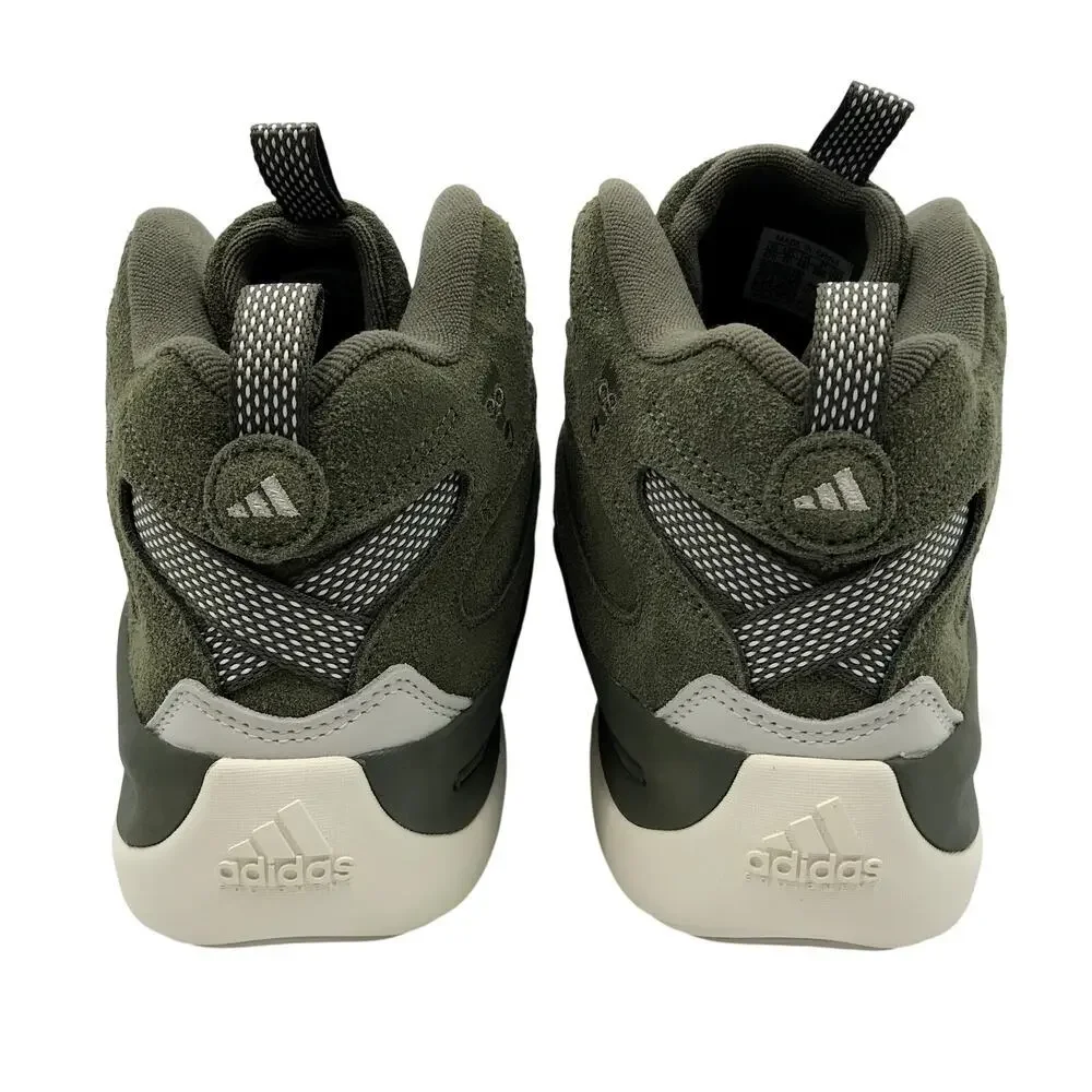 NEW Adidas Crazy 8 Olive Strata Basketball Shoes M 10.5US / W 11.5US Suede NIB - Picture 4 of 14